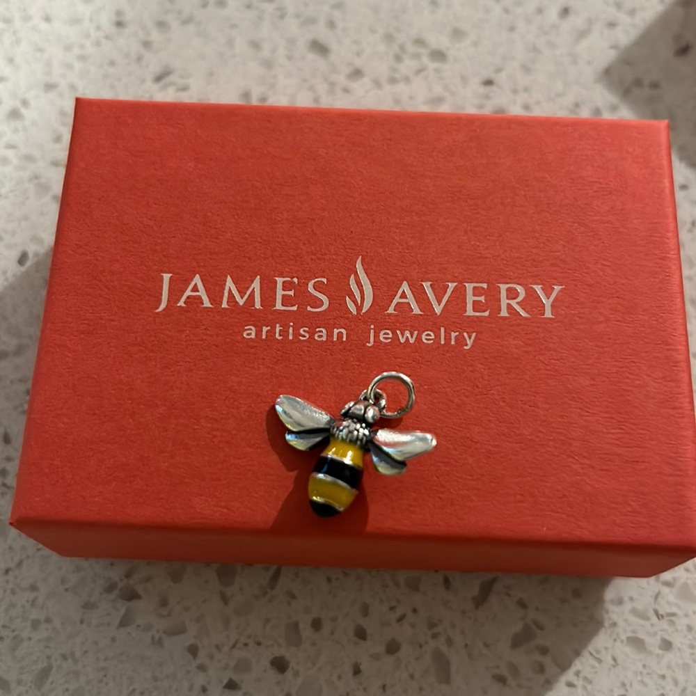 Enamel Bumble Bee Charm